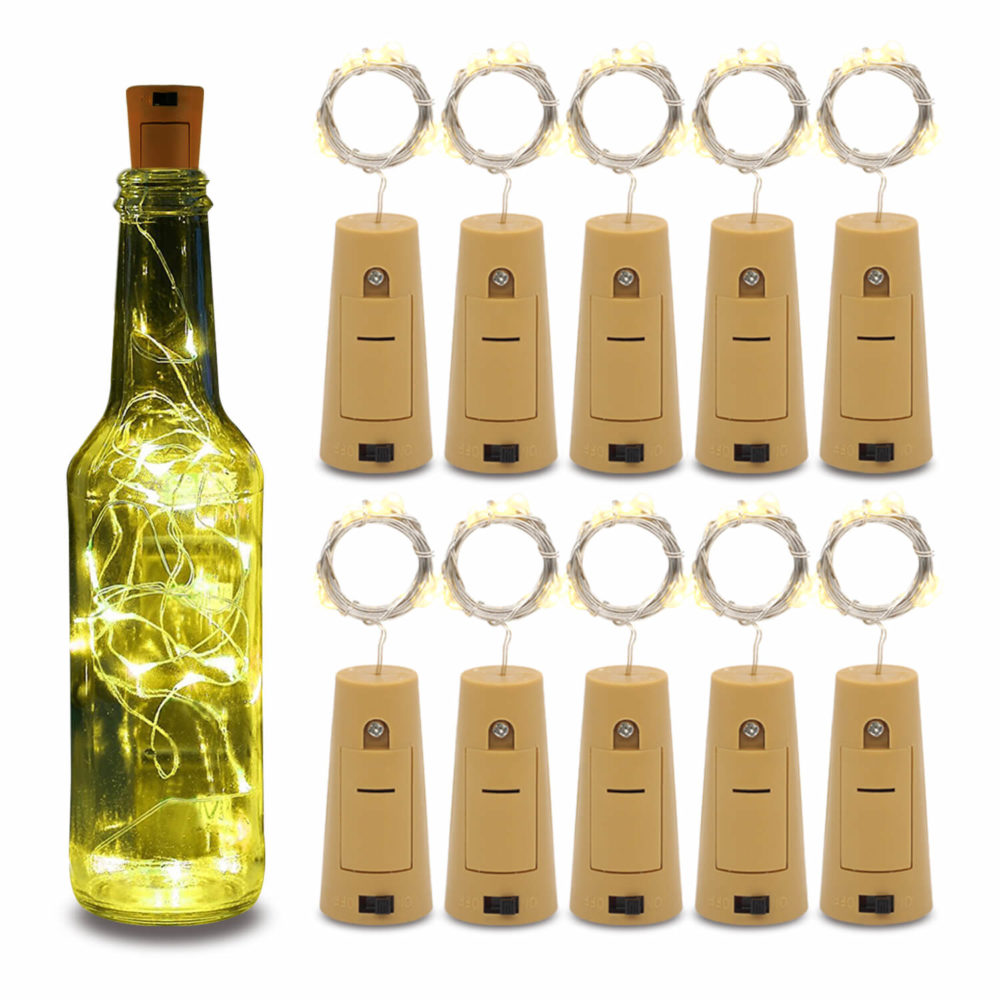 Wine Bottle Cork String Lights