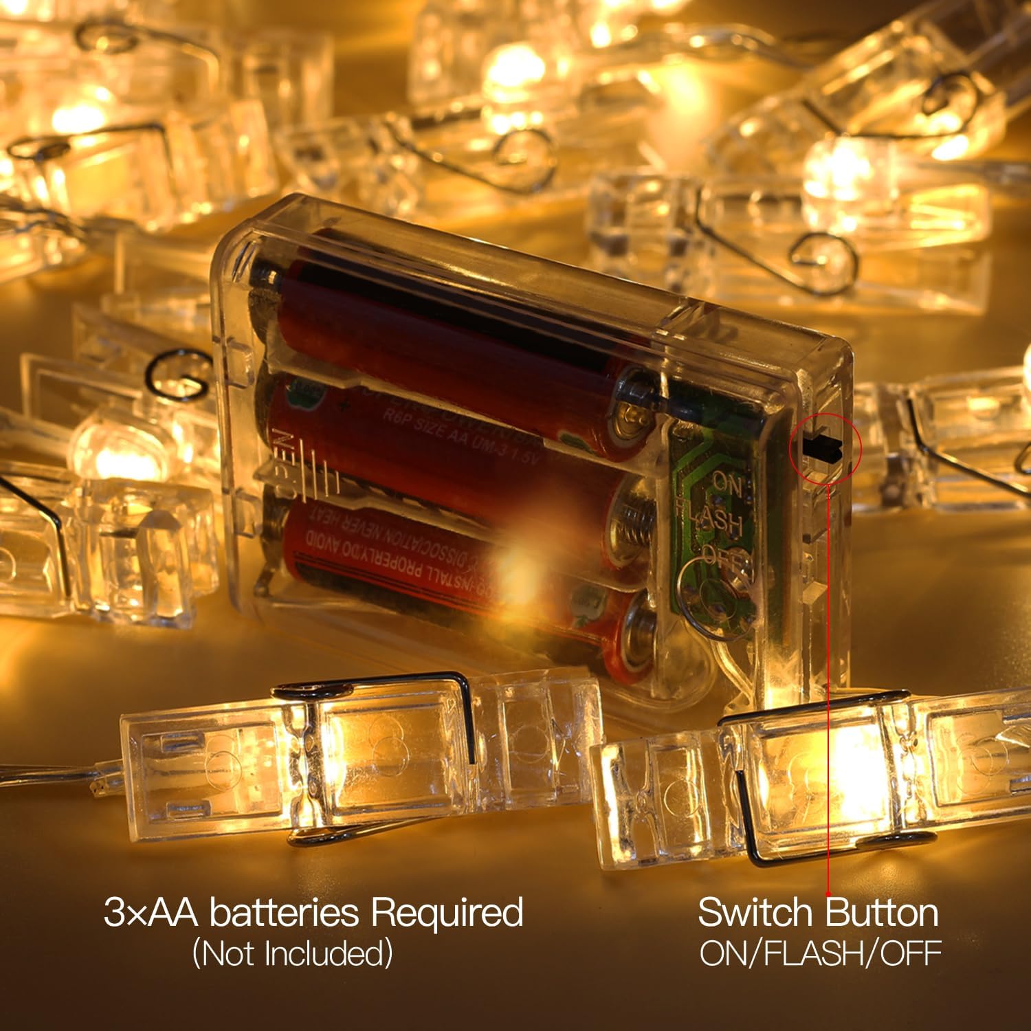 Photo Clip String Lights