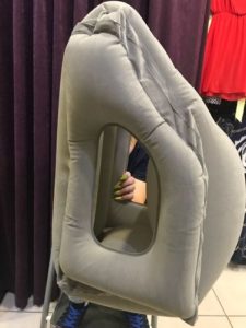 Multi-Functions Inflatable Travel Pillow photo review