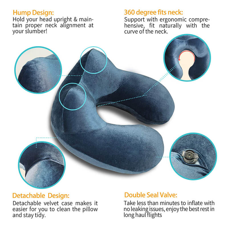 Inflatable Travel Neck Pillow Betus