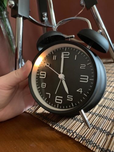 Non-Ticking 3" Twin Bell Alarm Clock photo review