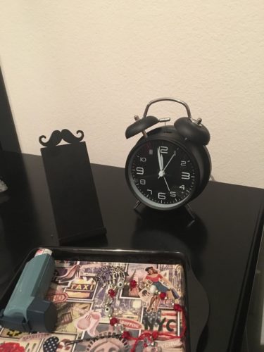 Non-Ticking 4" Twin Bell Alarm Clock photo review