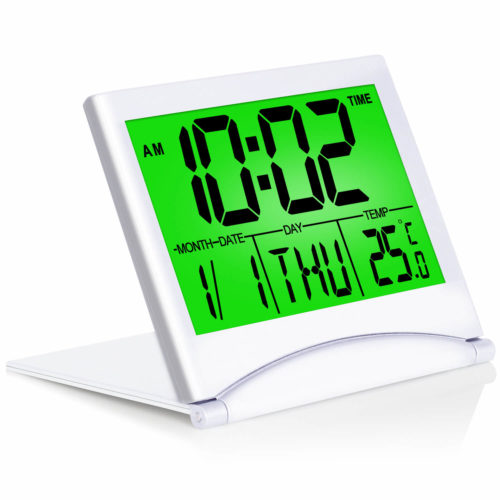 betus digital travel alarm clock instructions