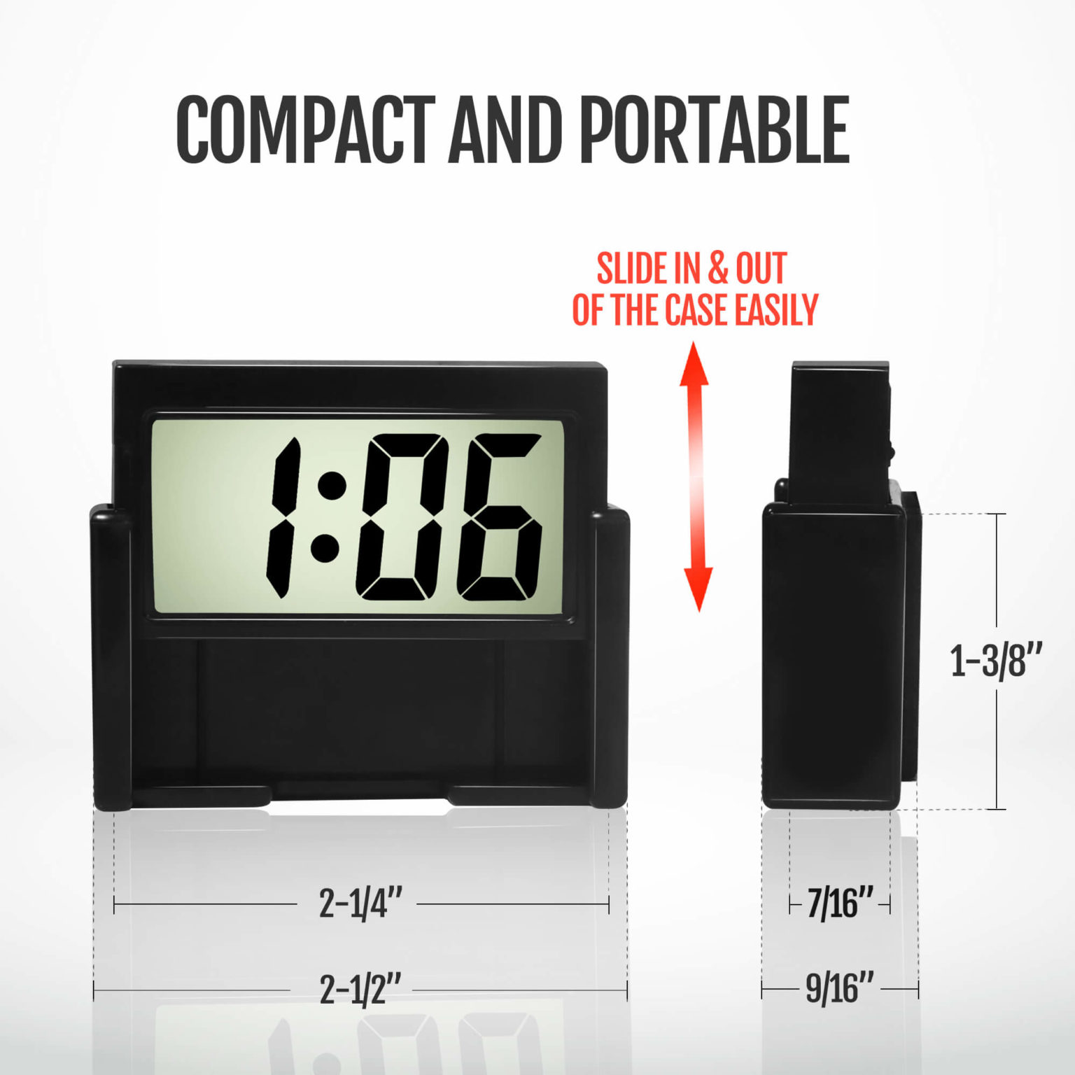 Car Dashboard Digital Clock Betus