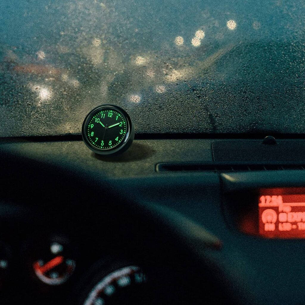 Tiny Vehicle Clock Car Dashboard Clock