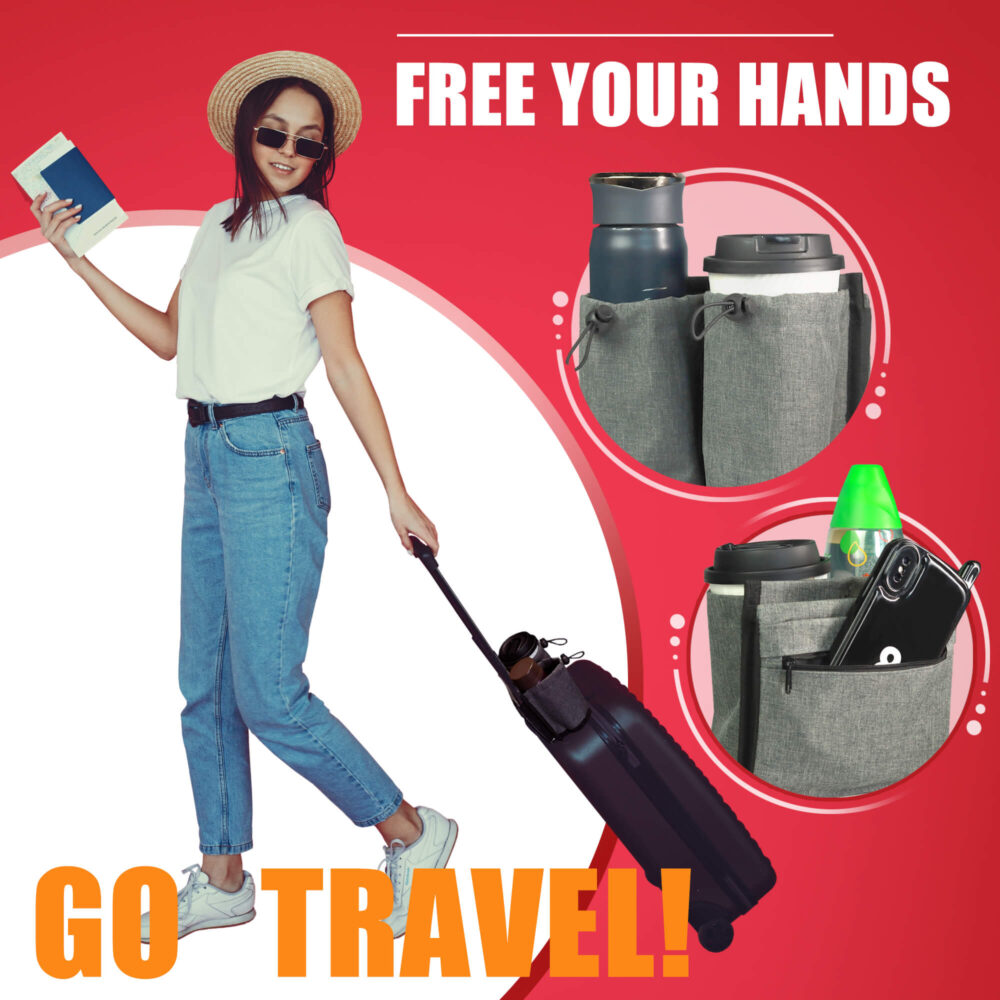 Luggage Travel Cup Holder
