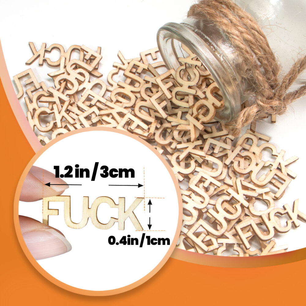Jar of Fucks Funny Gift 100 Pcs - Image 5