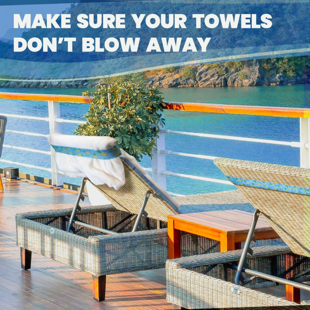 Beach Towel Bands 4 Pack - Image 5