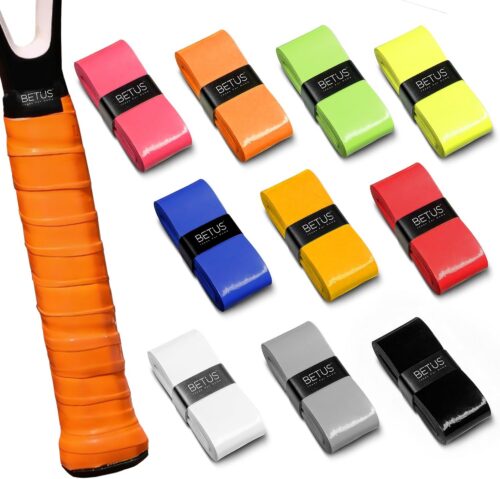 10 Pack Tennis Racket Overgrip Taps