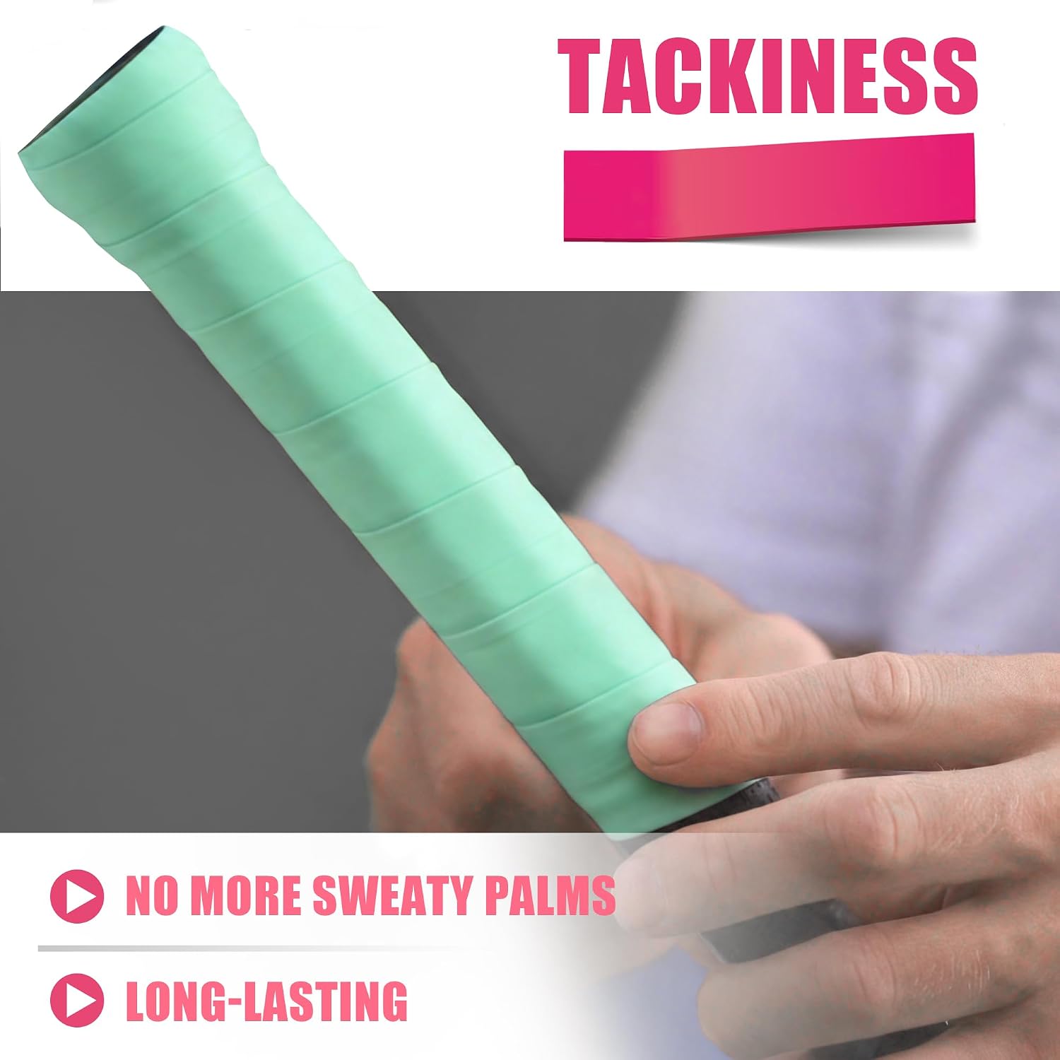 10 Pack Tennis Racket Overgrip Taps
